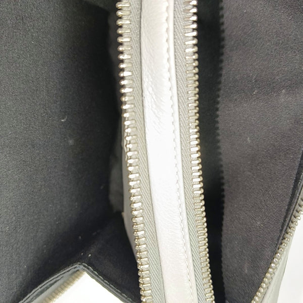Coated Canvas Shoulder Bag Gray