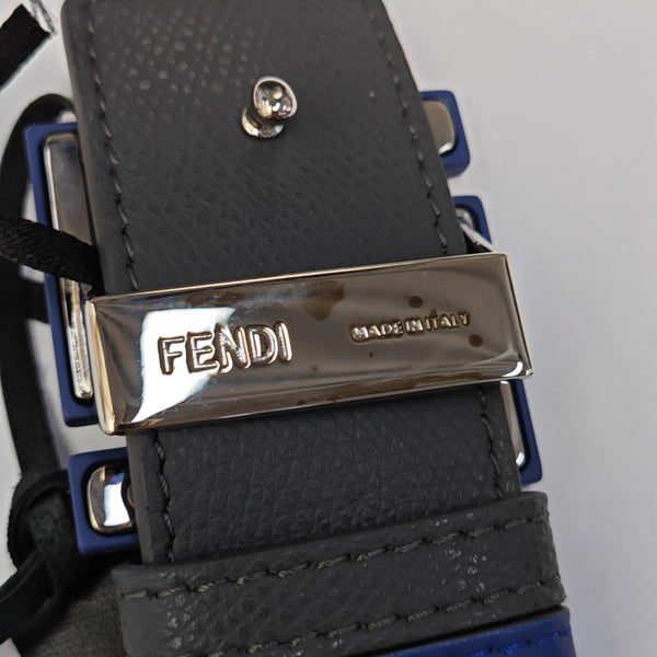 Leather Belt Blue