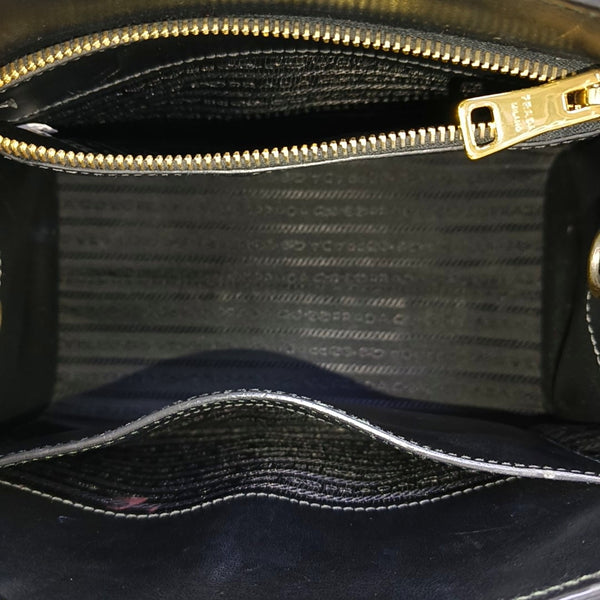 Monochrome Small Saffiano Calfskin Black