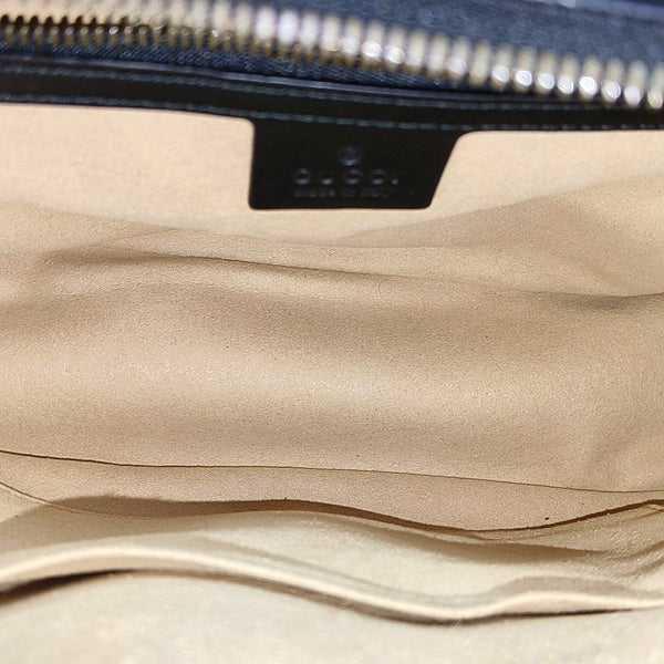 Authenticated pre-owned GG Marmont Quilted Calfskin Black - Shoulder Bag at Looply