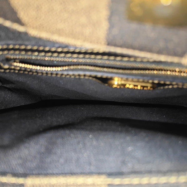 Coated Canvas Backpack Brown
