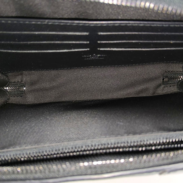 WALLET TRUNK Monogram Coated Canvas Gray