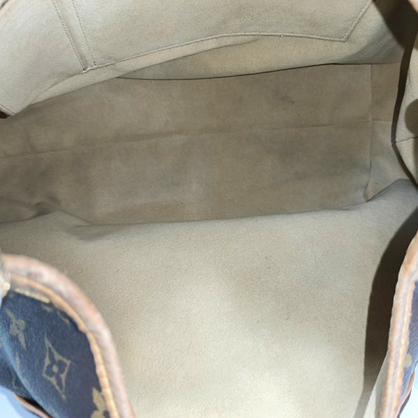 GALLIERA GM Monogram Coated Canvas Brown