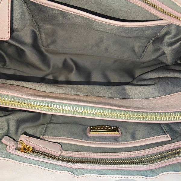 Quilted Lambskin Tote Bag Gray