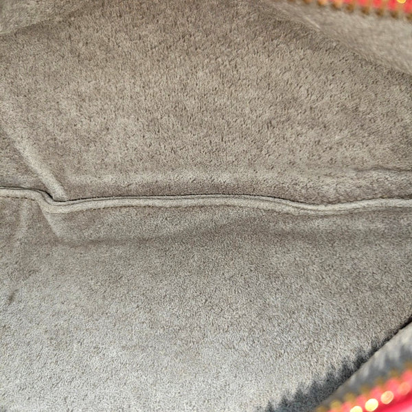 Lambskin Top Handle Bag Red