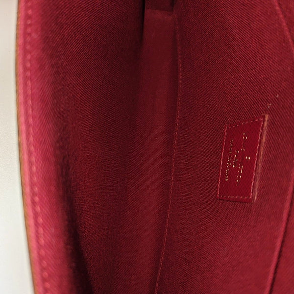 FÉLICIE Monogram Coated Canvas Brown