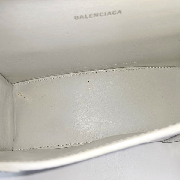 Hourglass XS Calfskin White