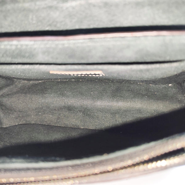 CHAIN IT PM Monogram Coated Canvas Black