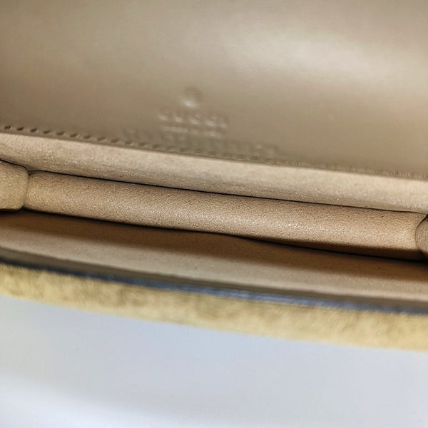 Dionysus Super Mini Monogram Coated Canvas Beige
