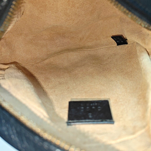 GG Marmont Mini Quilted Calfskin Black