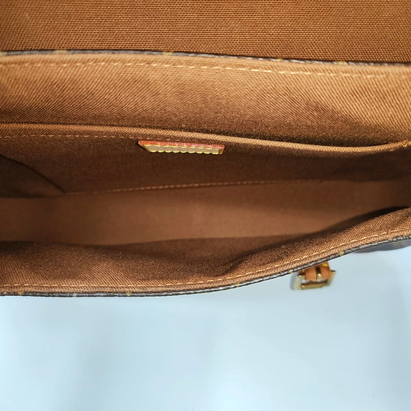 MARELLE SAC À DOS Monogram Coated Canvas Brown