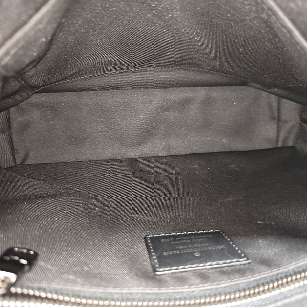 VOYAGER PM Monogram Coated Canvas Black