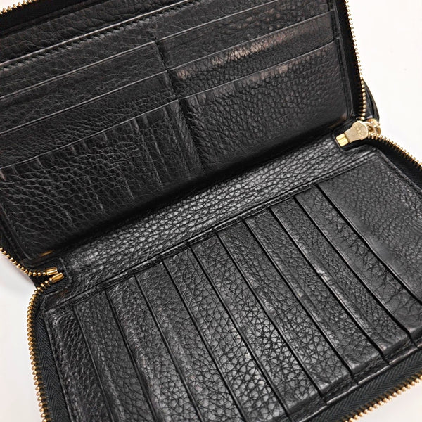 Calfskin Wallet Black