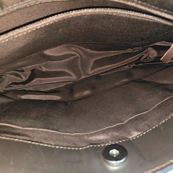 Fabric Tote Bag Brown
