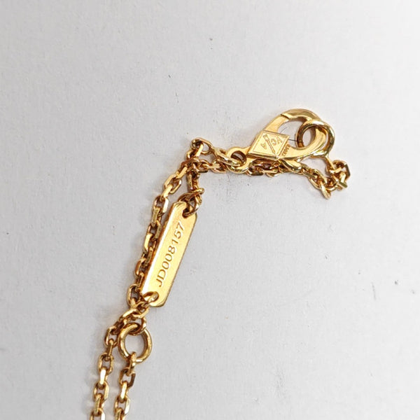 Vintage Alhambra 18k Gold Necklace