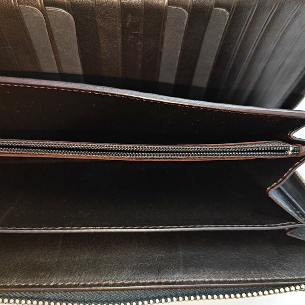 Leather Clutch Black