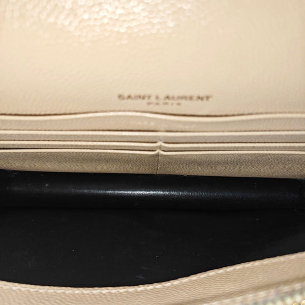 MONOGRAM WOC Chevron Calfskin Beige