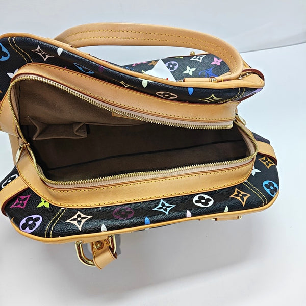 LV × TM CLAUDIA Monogram Coated Canvas Black
