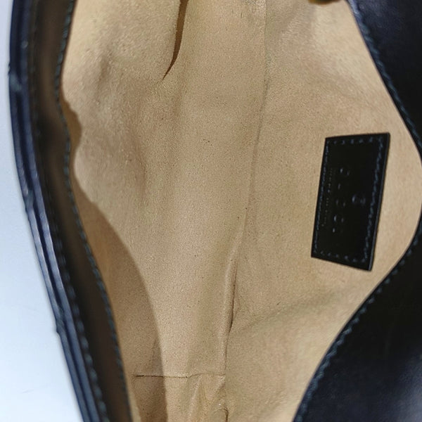 GG Marmont Mini Quilted Calfskin Black