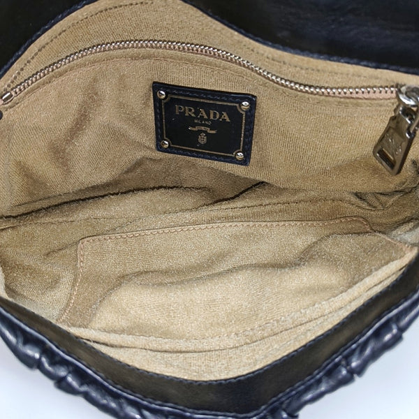 Lambskin Crossbody Bag Black