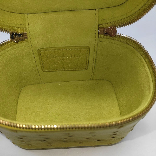 Travel Vanity Ostrich Yellow