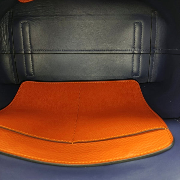 The Belt Large Calfskin Orange
