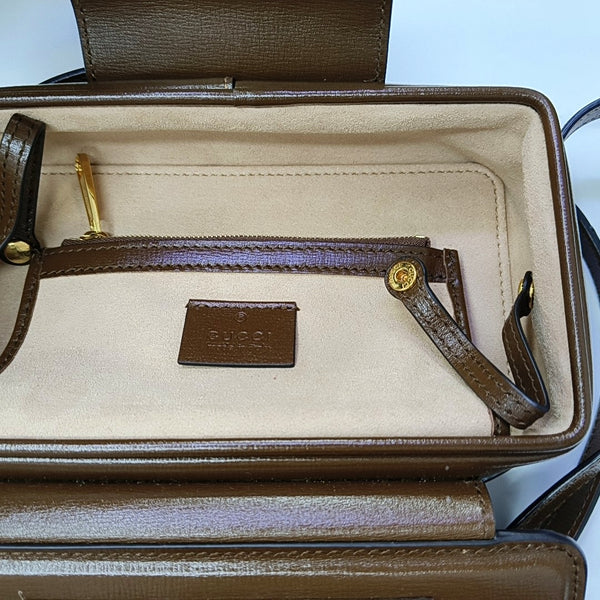 Monogram Coated Canvas Shoulder Bag Mini Multicolor