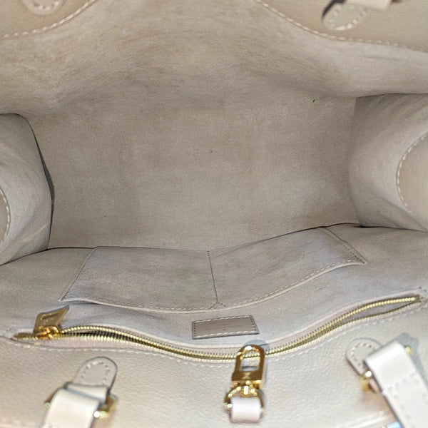 ONTHEGO MM Monogram Calfskin Gray