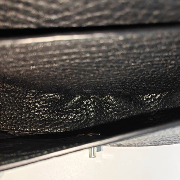 Calfskin Shoulder Bag Black