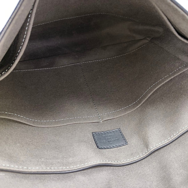 DISTRICT PM Damier Graphite Calfskin Black