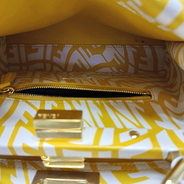 Peekaboo Mini Calfskin Yellow
