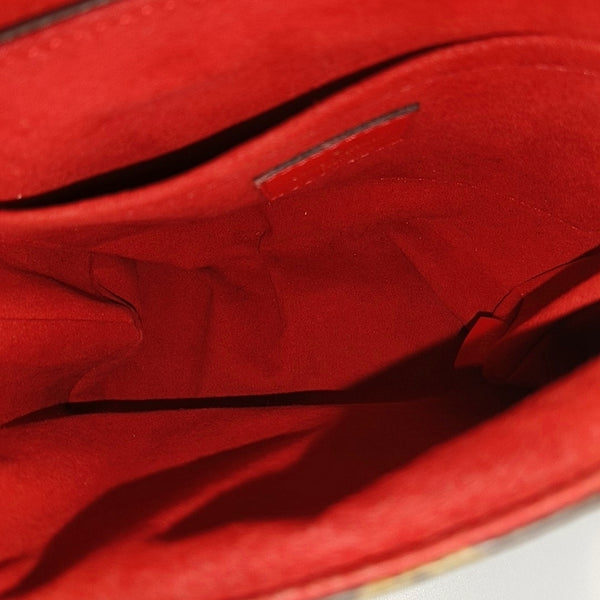 LOCKY BB Monogram Coated Canvas Red