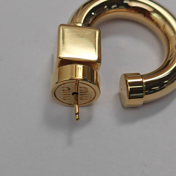 Metal Gold Earrings