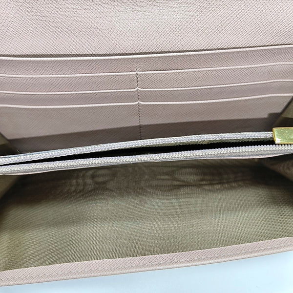 Calfskin Wallet Beige