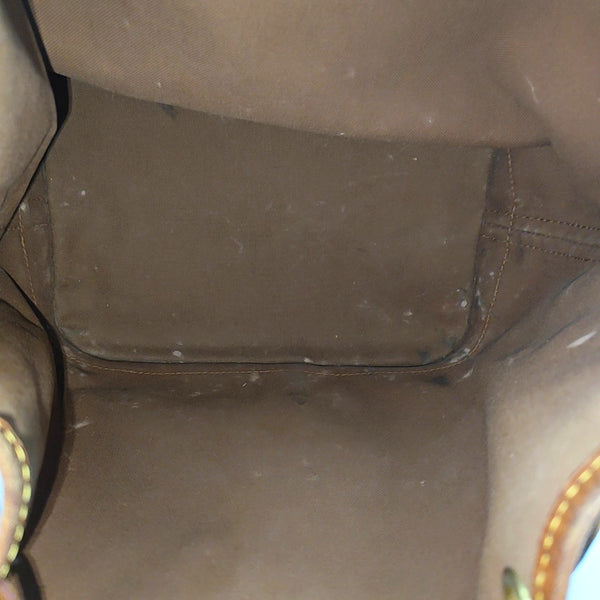 NOÉ MM Monogram Coated Canvas Brown