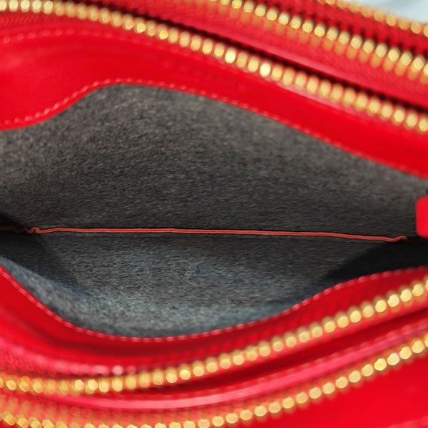 TRIO Small Calfskin Red