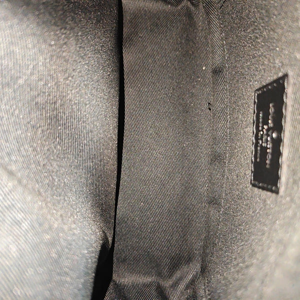 SOFT TRUNK Mini Monogram Coated Canvas Black