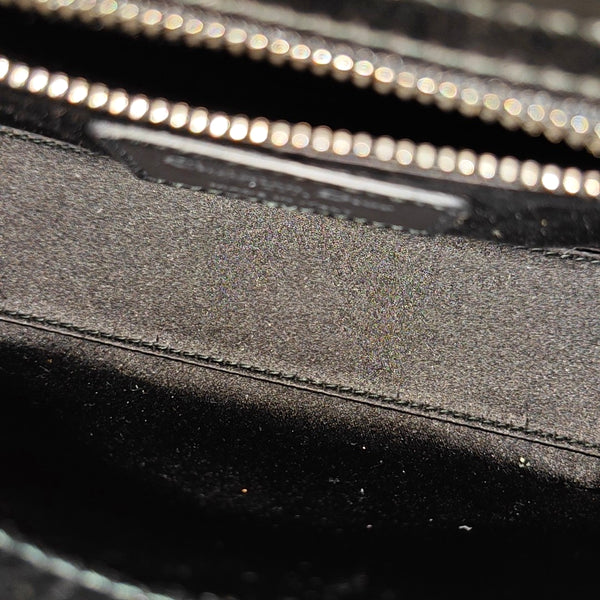 Authenticated pre-owned Lady Dior Mini Silk Satin Black - Tote Bag at Looply