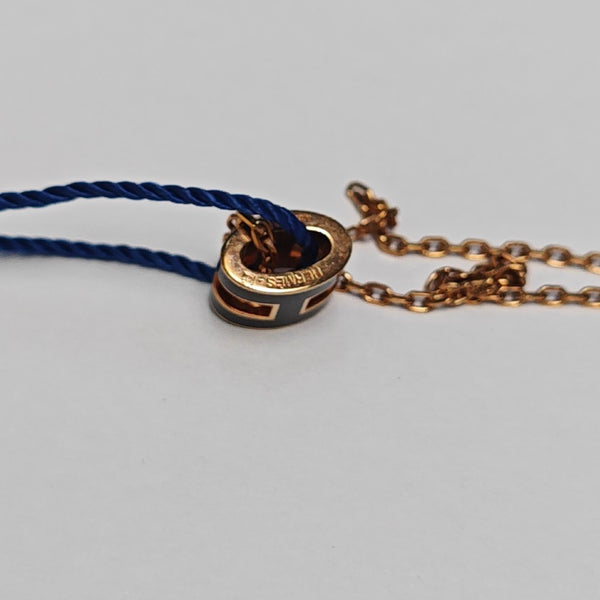 Pop H Metal Rose Gold Necklace