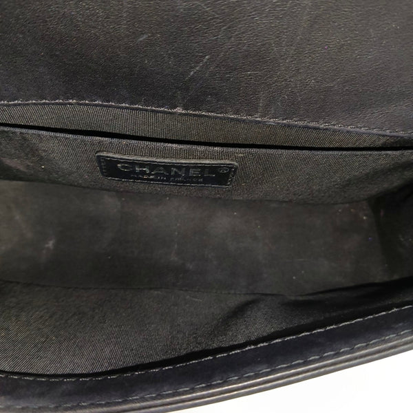 BOY CHANEL Medium Special Material Black