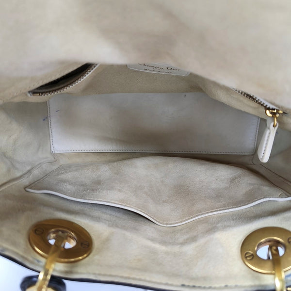 Lady Dior Medium Lambskin Black