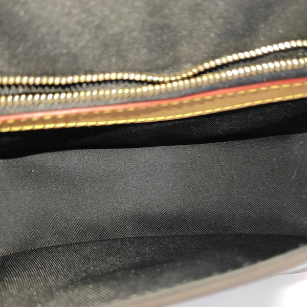 DIANE Monogram Coated Canvas Brown