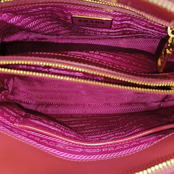 Authenticated pre-owned Promenade Small Saffiano Calfskin Red - Shoulder Bag at Looply