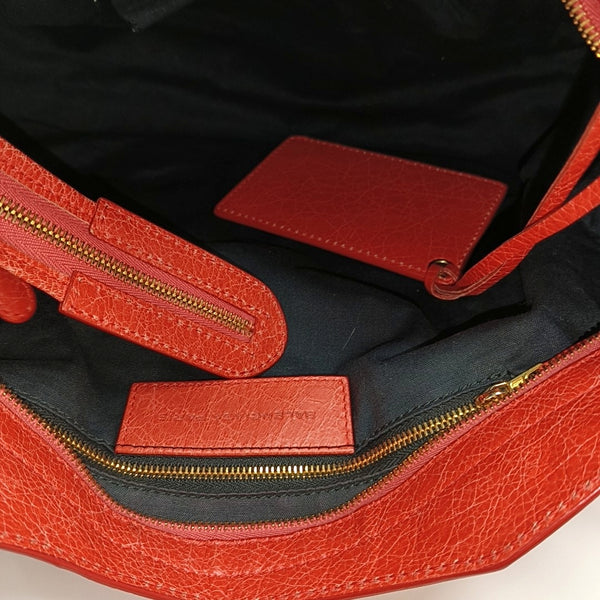 Classic City Medium Lambskin Orange