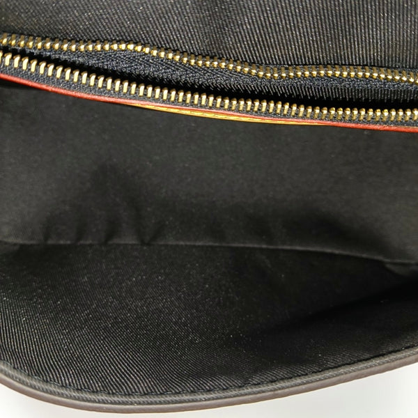 DIANE Monogram Coated Canvas Brown