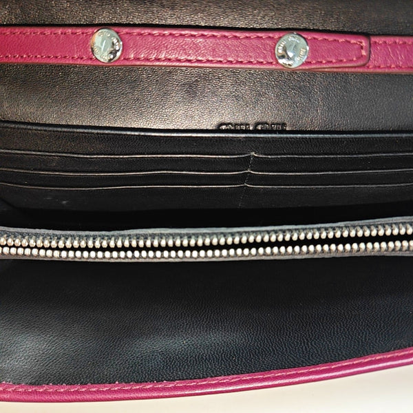 Crystal Quilted Lambskin Red