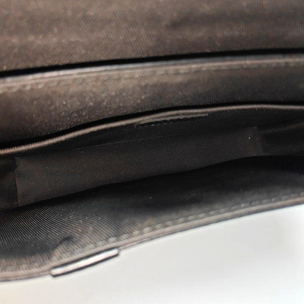 TRUNK PM Monogram Coated Canvas Black