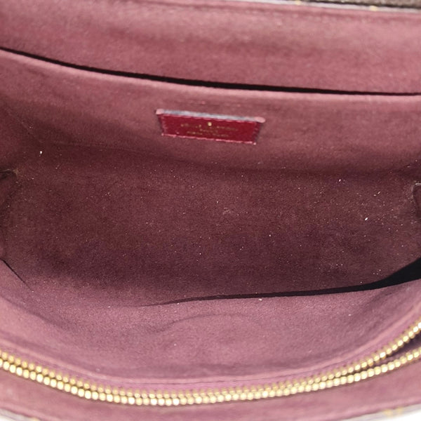 SAINT PLACIDE Monogram Coated Canvas Brown