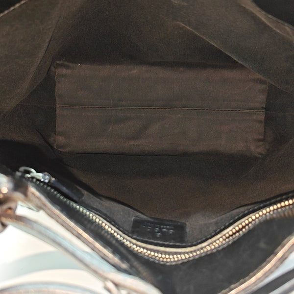 Monogram Canvas Tote Bag Black