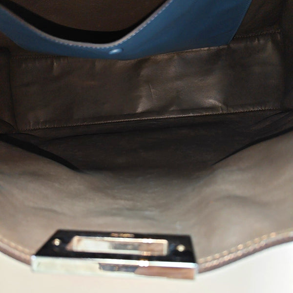 Authenticated pre-owned Peekaboo Essential Calfskin White - Tote Bag at Looply